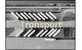 Transport and fleet tracking illustration